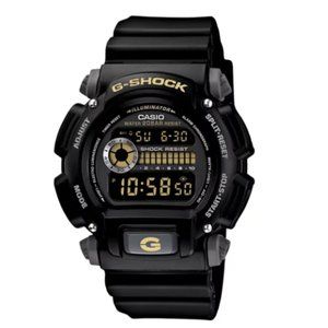 Mens G-Shock Watch - Black and Gold